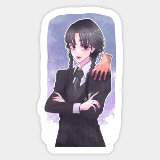 Wednesday Addams Sticker